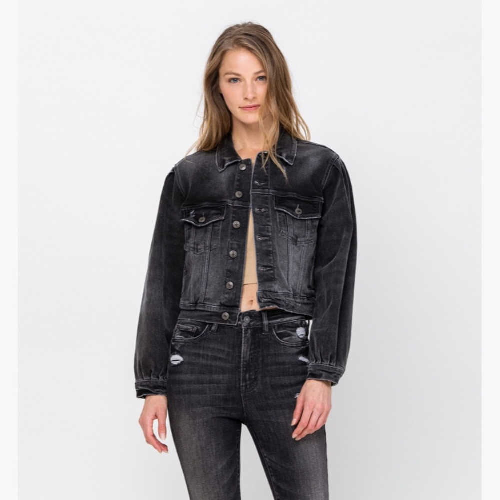 NWT Vervet Denim Trucker Jacket